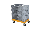 Caisse gerbable emboîtable BICOLORE - 600 x 400 x H 196 mm (fond fermé) - 4