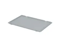 Hinged lid - 600 x 400 mm - grey