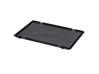 Hinged lid - 600 x 400 mm - black