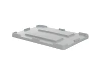 Lay-on lid - 1200 x 800 mm - grey