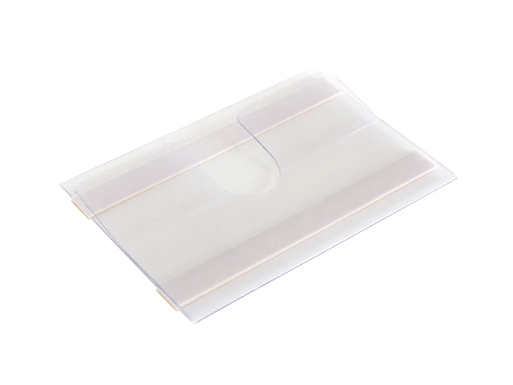 Self-adhesive label holder - 120 x 80 mm