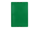 Valise - 600 x 400 x H 135 mm - Vert - bac gerbable avec couvercle et poignée (fond lisse) - 3