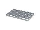 Casier à verres BASIC - 600 x 400 x H 130 mm pour 33 verres - ht. de verre max. 103mm - Ø max. 75mm - 3