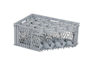Casier à verres BASIC - 600 x 400 x H 130 mm pour 33 verres - ht. de verre max. 103mm - Ø max. 75mm - 7