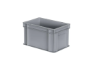 Bac gerbable Euronorm - 300 x 200 x H 175 mm - Gris (fond lisse) - 1