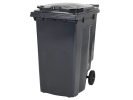 Conteneur à déchets sur 2 roues - 340 litres - gris - 1
