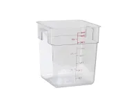 Boîte alimentaire polycarbonate - 15 litres - 288x288xH317mm