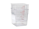 Boîte alimentaire polycarbonate - 15 litres - 288x288xH317mm - 3