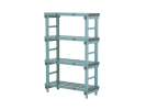 Rayonnage en plastique Euro - 1000 x 400 x 1520 mm - 1