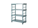 Rayonnage en plastique Euro - 1000 x 600 x 1520 mm - 1