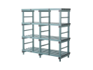 Rayonnage en plastique Euro - 1500 x 600 x 1520 mm - 1