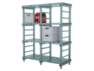 Rayonnage en plastique Euro - 1500 x 600 x 1820 mm - 3