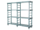 Rayonnage en plastique Euro - 2000 x 500 x 1820 mm - 1