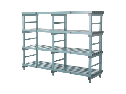 Plastic rack (Euro rack) - 2000 x 600 x H 1520 mm