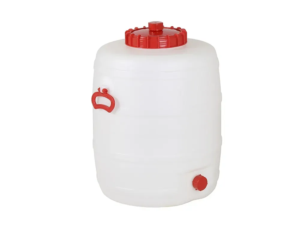 Kunststof vat met uitloop - 80 liter