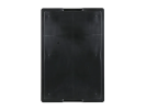 Duocouleur bac et couvercle - 600 x 400 x H 135 mm - Noir-gris - (fond lisse) - 3