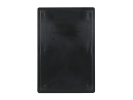 Duocouleur bac et couvercle - 600 x 400 x H 190 mm - Noir-gris - (fond lisse) - 3