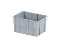 Insert bin 1/4 - 181 x 131 x H 101 mm - grey