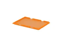 Scharnierdeckel - 400 x 300 mm - Orange