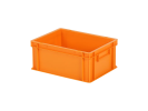 Stapelbehälter / Tellerbehälter - 400 x 300 x H 175 mm - Orange (glatter Boden) - 1