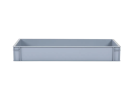 Bac gerbable Euronorm - 800 x 400 x H 120 mm (fond renforcé) - 2