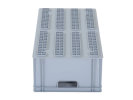 Bac gerbable Euronorm - 800 x 400 x H 227 mm (fond renforcé) - 3