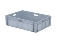 Bac gerbable Euronorm - 800 x 600 x H 230 mm (fond renforcé)