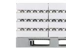 Intercalaire de congélation Optiflow - 1200 x 800 x H 35 mm - 2
