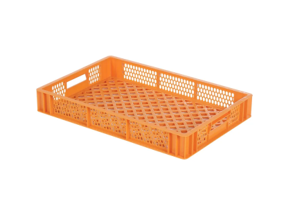 Bäckerkiste - Stapelbehälter Euronorm R107 - 600 x 400 x H 87 mm (verstärkter Boden)