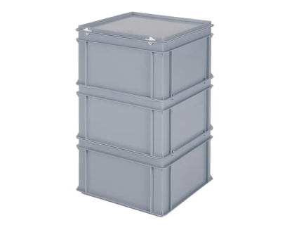 Stacking bin for coffee machine - 400 x 400 x H 640 mm