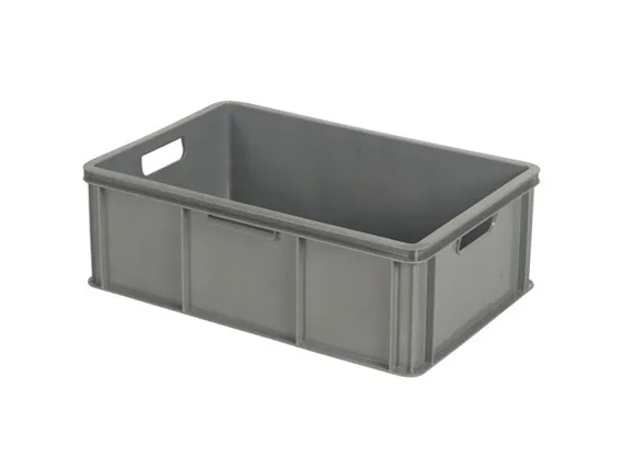Bac gerbable Euronorm - 600 x 400 x H 210 mm (fond renforcé)
