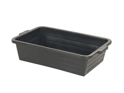 Nestable retention bin - drip tray 40 liter - 760 x 470 x H 180 mm