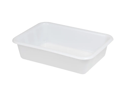 Nestable hygiene container - 610 x 435 x H 150 mm