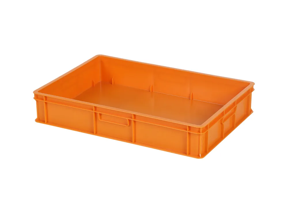 Stacking bin for baking tray - 655 x 450 x H 120 mm - smooth bottom