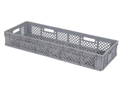 Stacking crate R115X DUO - 1065 x 400 x H 160 mm - Heat resistant