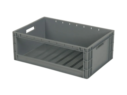 Euronorm plastic storage bin - 600 x 400 x H 210 mm