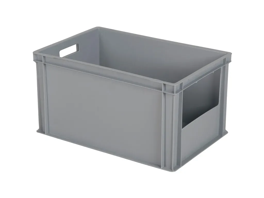 Euronorm plastic storage bin - 600 x 400 x H 320 mm