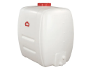 Réservoir en plastique avec tuyau de sortie - 500 l - 1