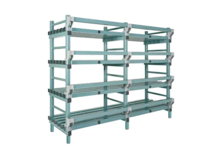 Plastic rack (Nautical rack) - 2000 x 600/670 x H 1750 mm