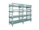 Rayonnage en plastique nautique - 2000 x 500/570 x 1750 mm - 1