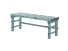 Banc en plastique - 1200x400xH450mm - 1