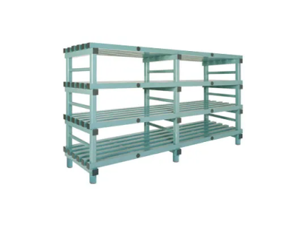 Plastic rack (Euro rack) - 2000 x 600 x H 1220 mm