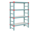 Rayonnage en plastique gastro - 1192 x 410 x 1770 mm - 1