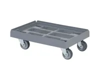 Plastic dolly - 600x400mm - grey