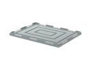Lay-on lid 800x600mm - grey