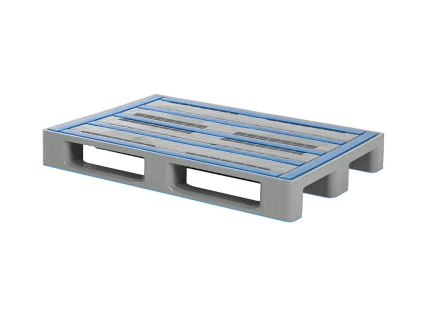 Euro pallet - L1 - 1200 x 800 mm - without rims - with anti-slip runners