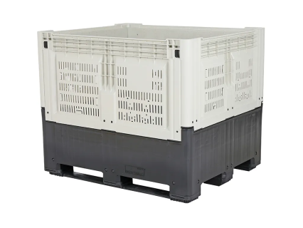 Foldable large container 1309 F3 - 1200 x 1000 x H978 mm - perforated