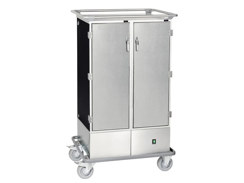 Combi isolatiecontainer - actief gekoeld en passief - 2 x 12 opnames 1/1 GN