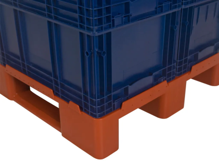 D1 pallet met extra hoge randen