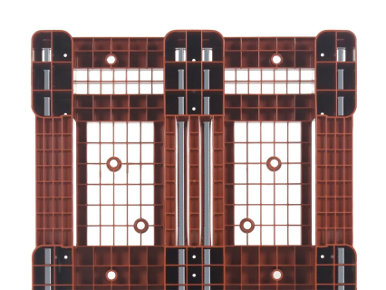 D1 pallet met versterkingsprofielen voor meer draagvermogen